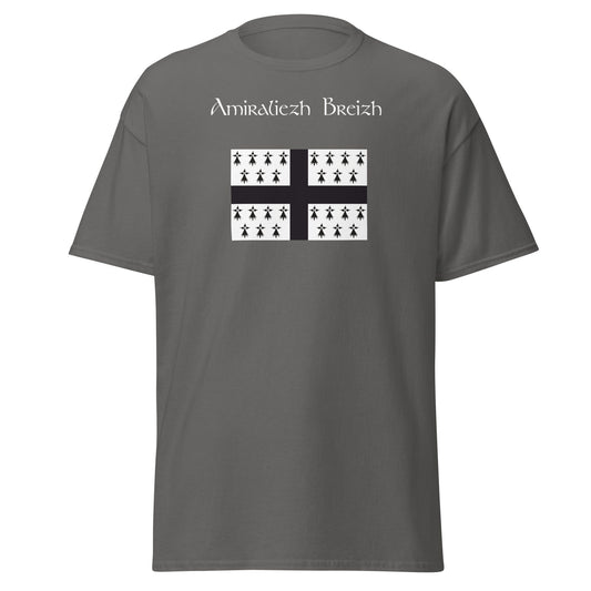 T-shirt homme Amiraliezh Breizh t-shirt Bevet Breizh Anthracite S 