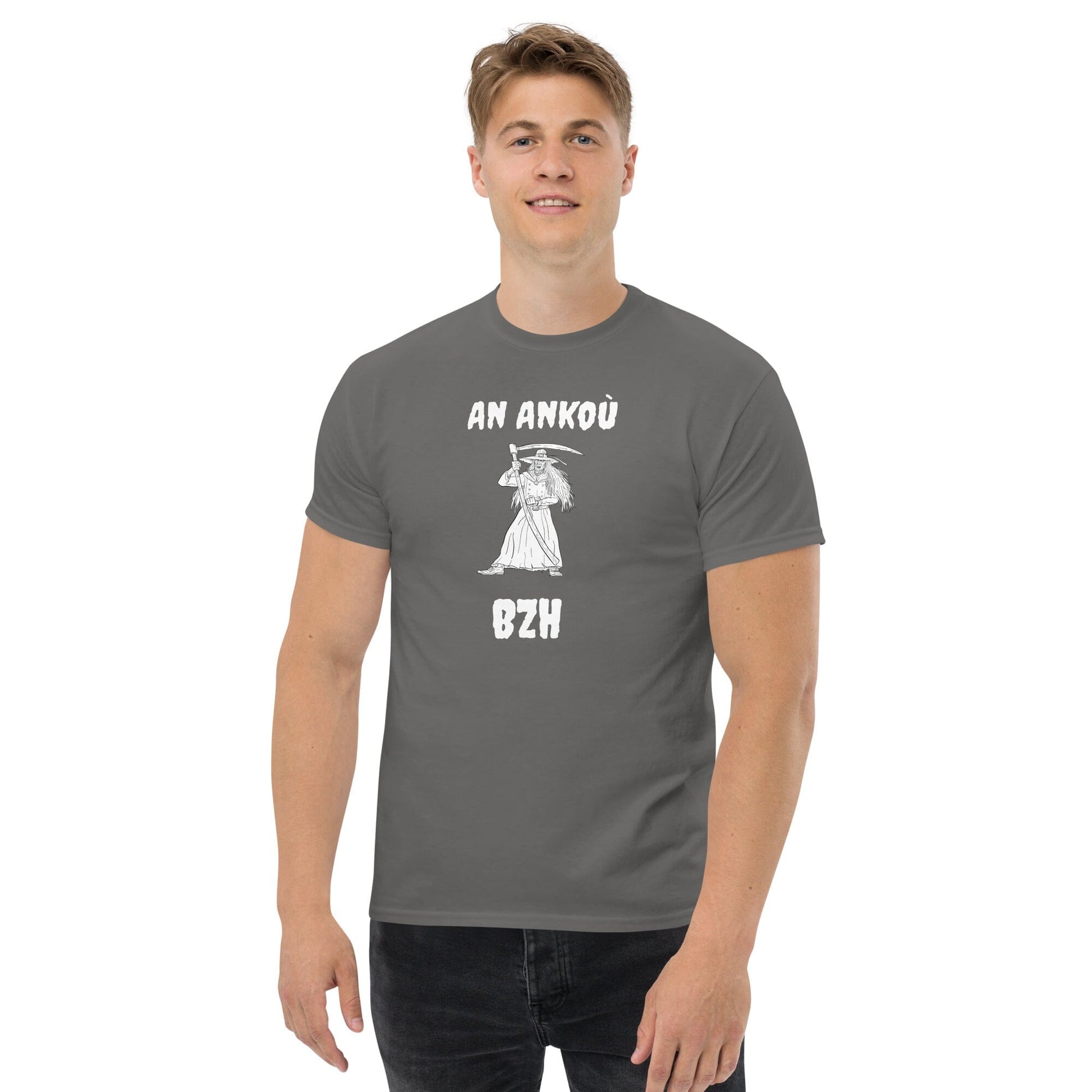 T-shirt homme An Ankoù Bevet Breizh Anthracite S 