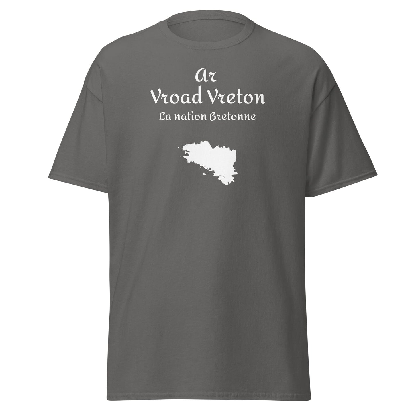 T-shirt homme Ar Vroad Vreton t-shirt Bevet Breizh Anthracite S 