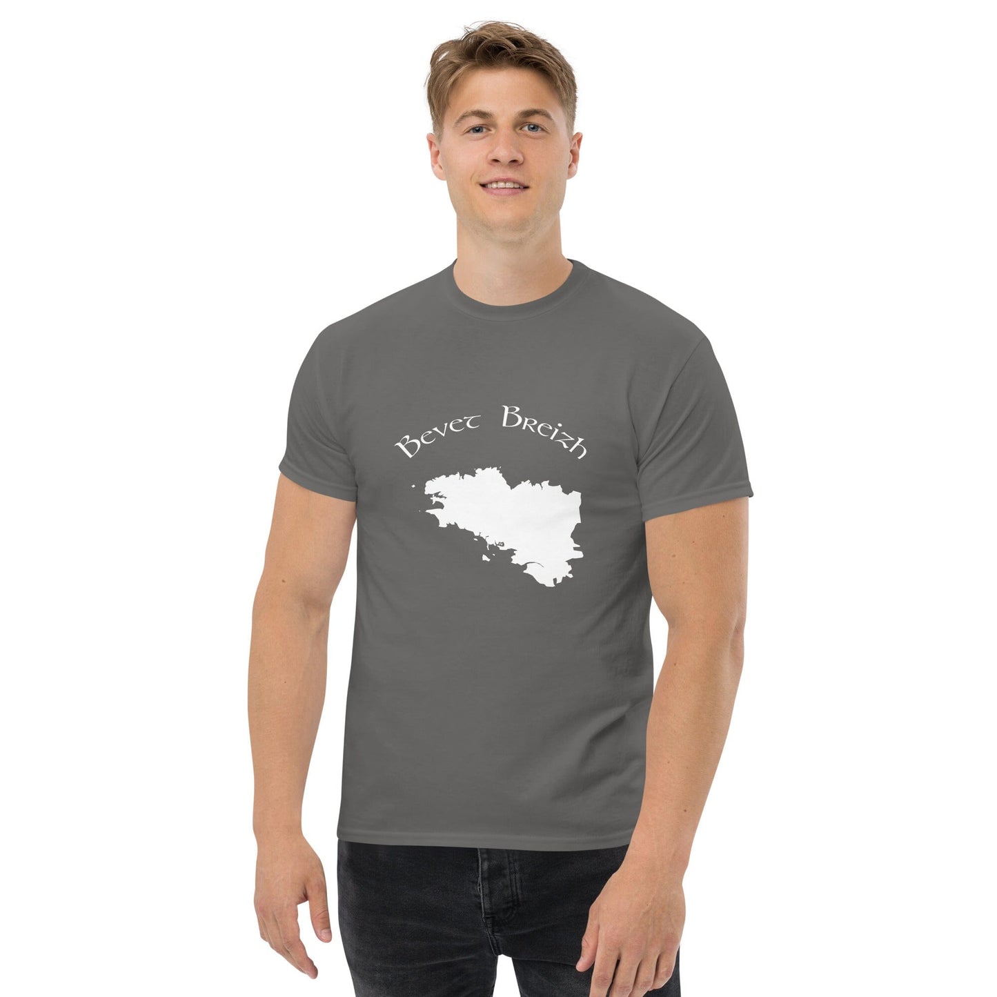 T-shirt homme Bevet Breizh Bevet Breizh Anthracite S 