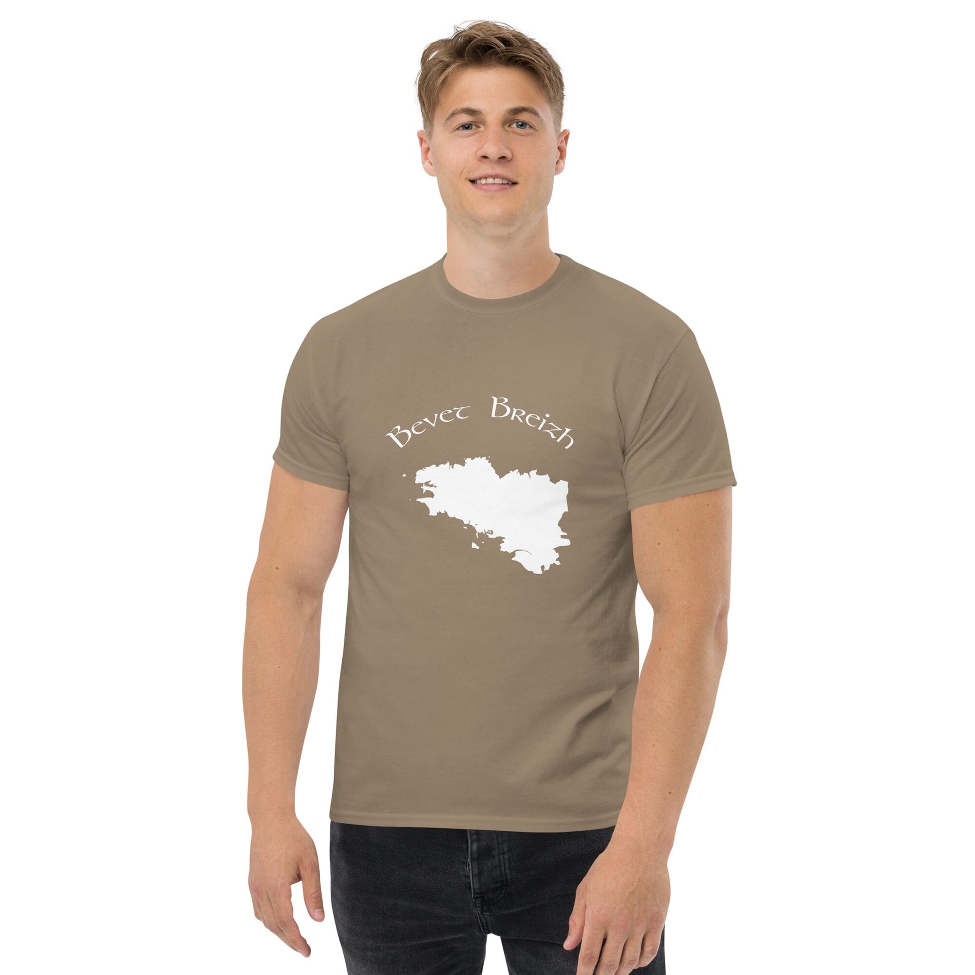 T-shirt homme Bevet Breizh Bevet Breizh Brown Savana S 