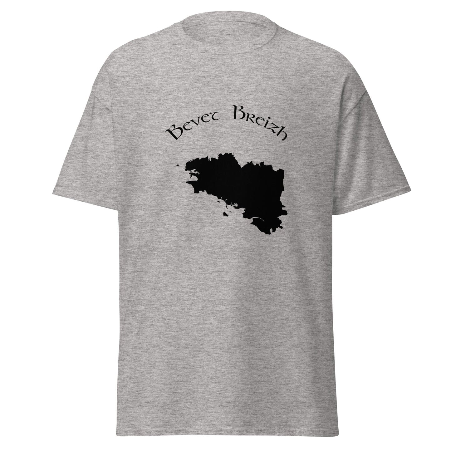 T-shirt homme Bevet Breizh Bevet Breizh Gris Sport S 