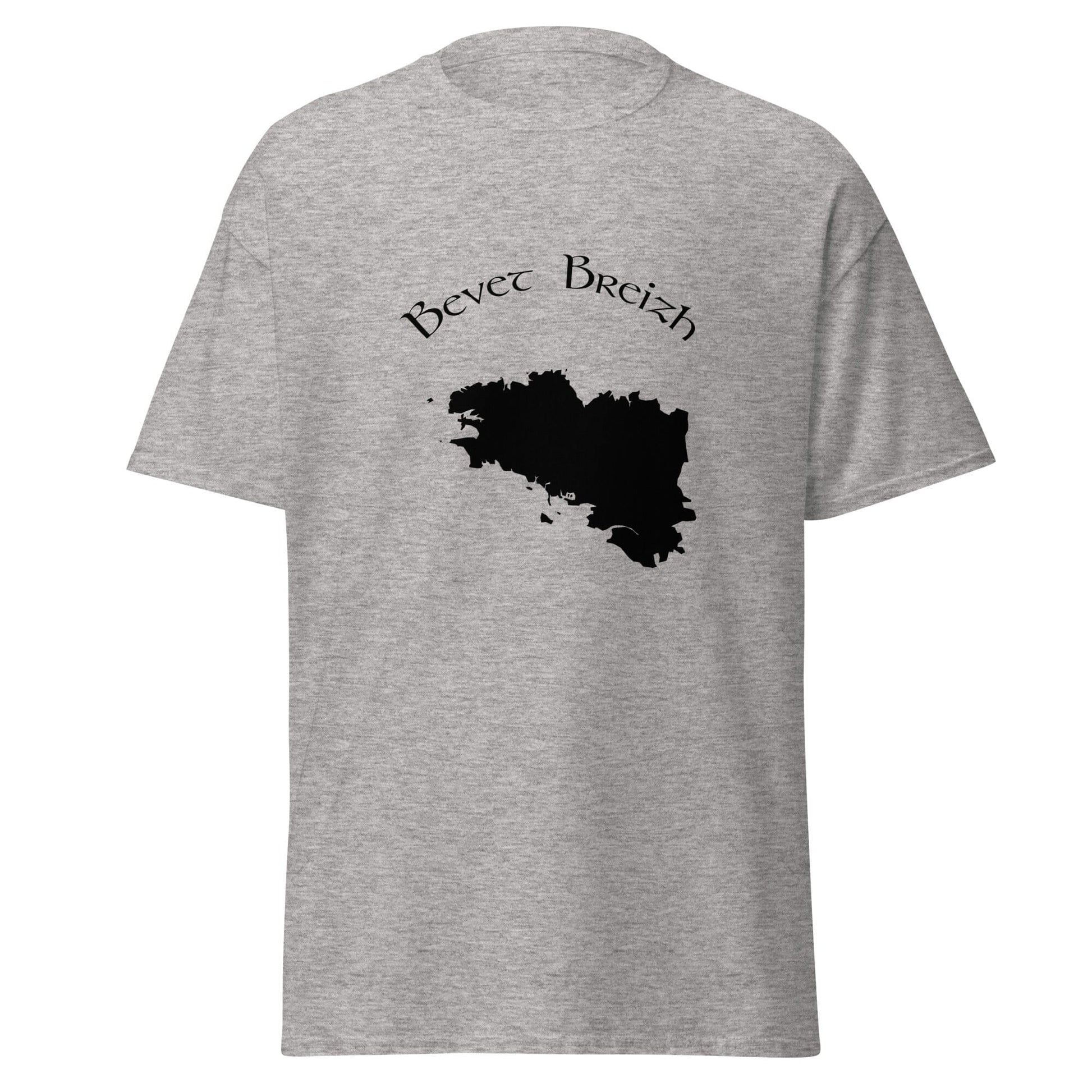 T-shirt homme Bevet Breizh Bevet Breizh Gris Sport S 