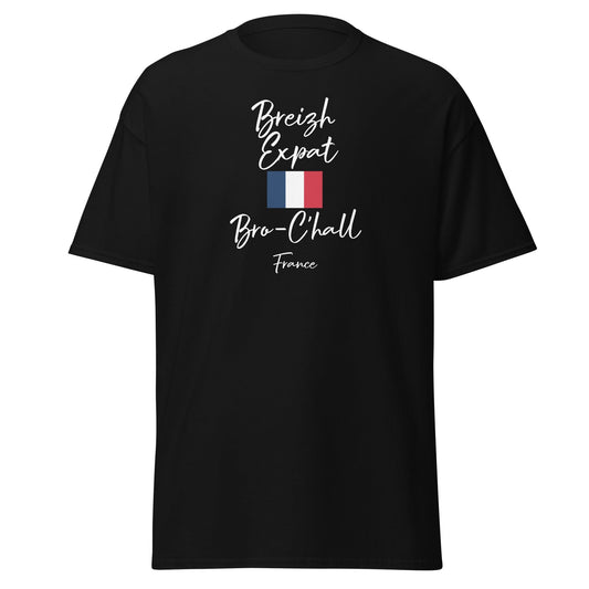 T-shirt homme Breizh expat Bro-C'hall t-shirt Bevet Breizh Noir S 