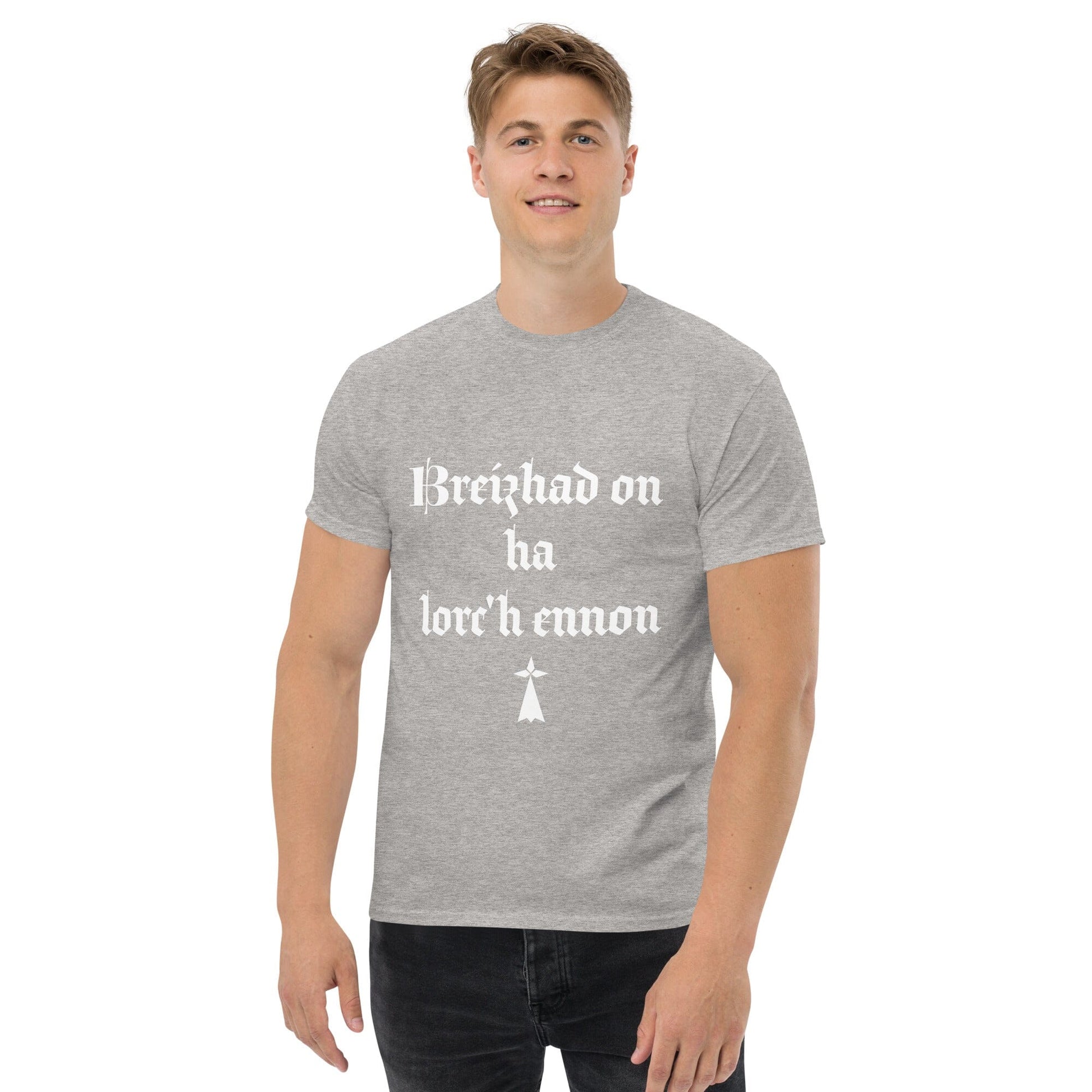 T-shirt homme Breizhad on ha lorc'h ennon Bevet Breizh 