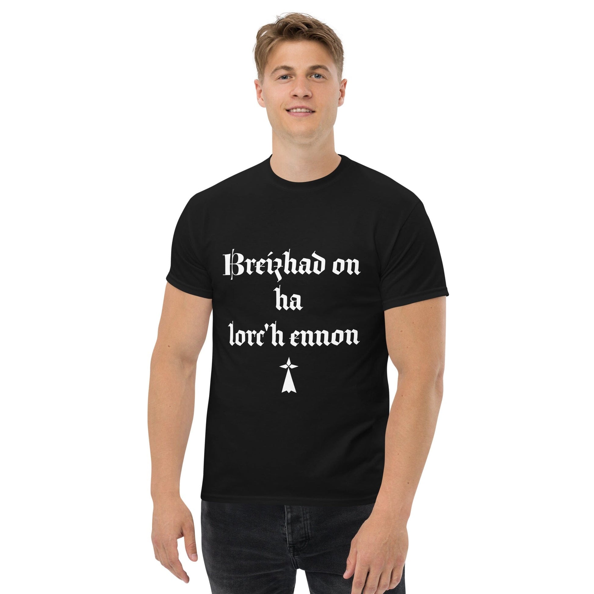 T-shirt homme Breizhad on ha lorc'h ennon Bevet Breizh 