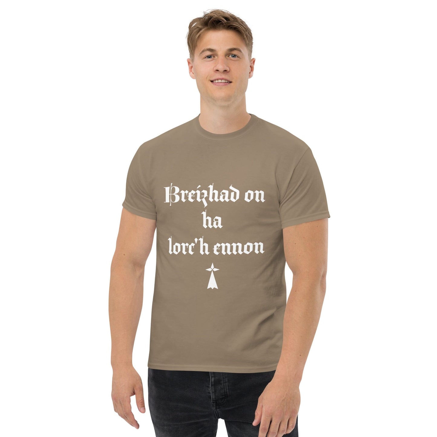 T-shirt homme Breizhad on ha lorc'h ennon Bevet Breizh 