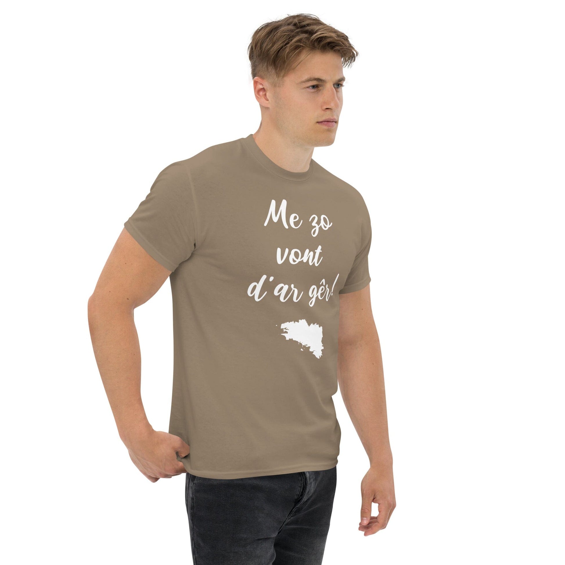 T-shirt homme Me zo vont d'ar gêr t-shirt Bevet Breizh 