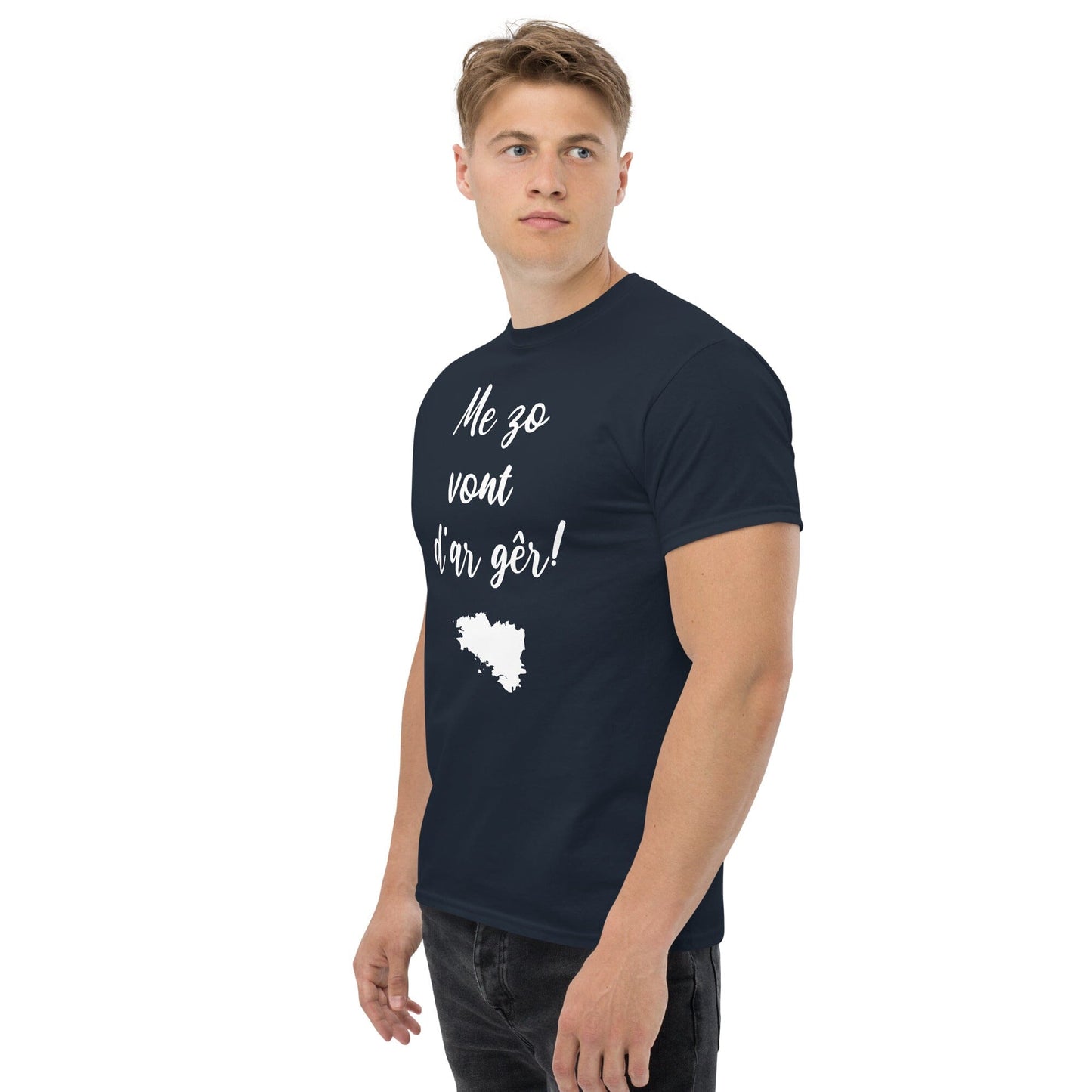 T-shirt homme Me zo vont d'ar gêr t-shirt Bevet Breizh 