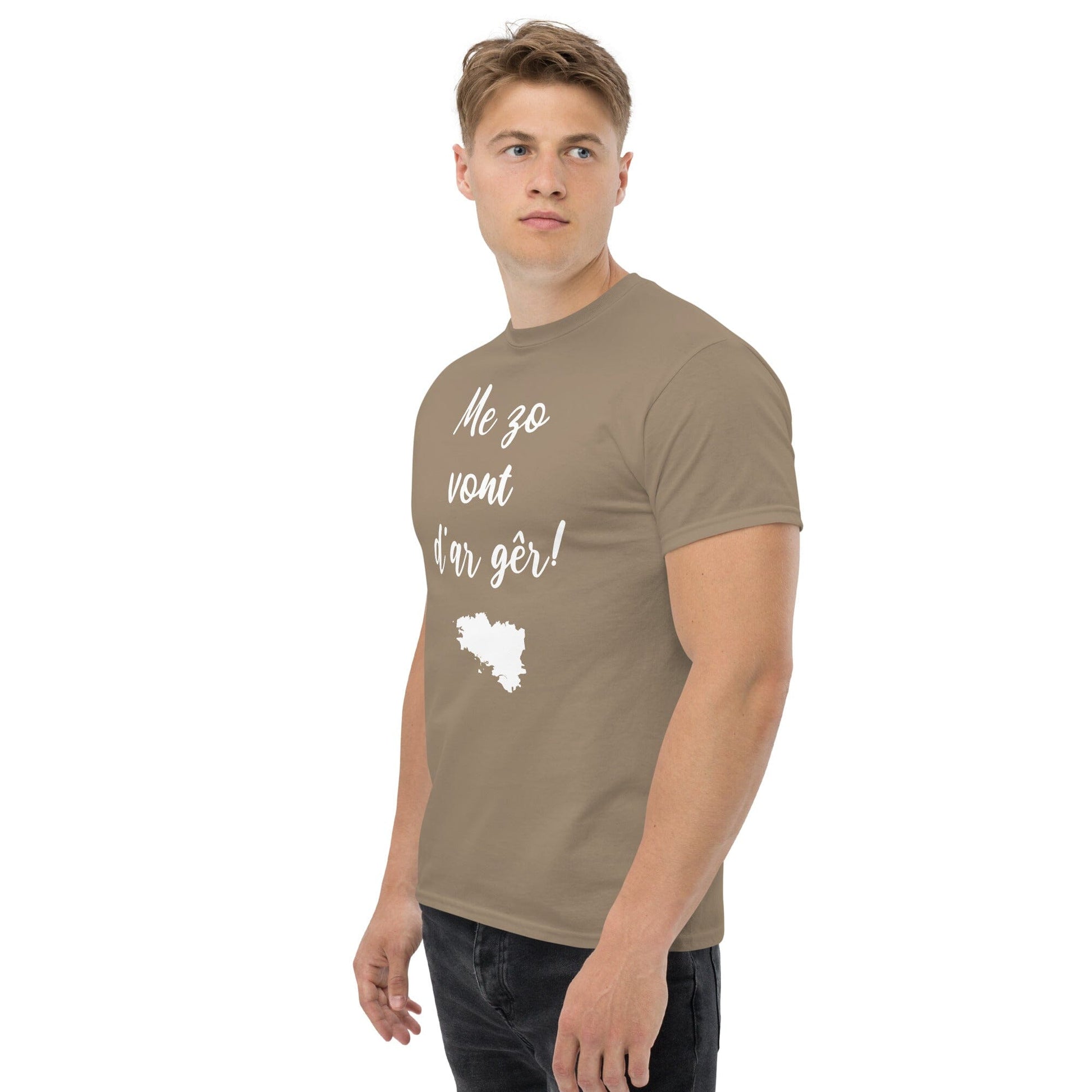 T-shirt homme Me zo vont d'ar gêr t-shirt Bevet Breizh 