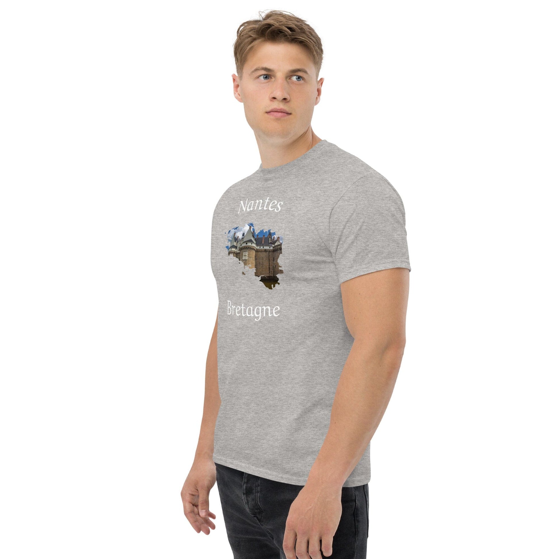 T-shirt homme Nantes en Bretagne t-shirt Bevet Breizh 