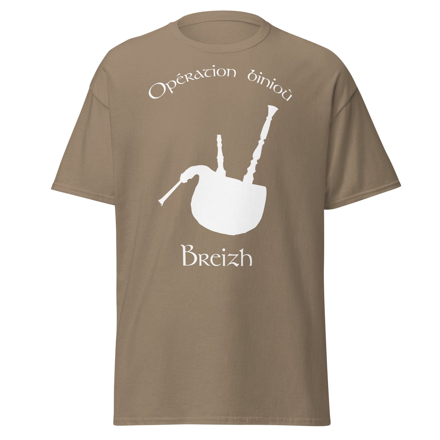 T-shirt homme opération binioù t-shirt Bevet Breizh Brown Savana S 