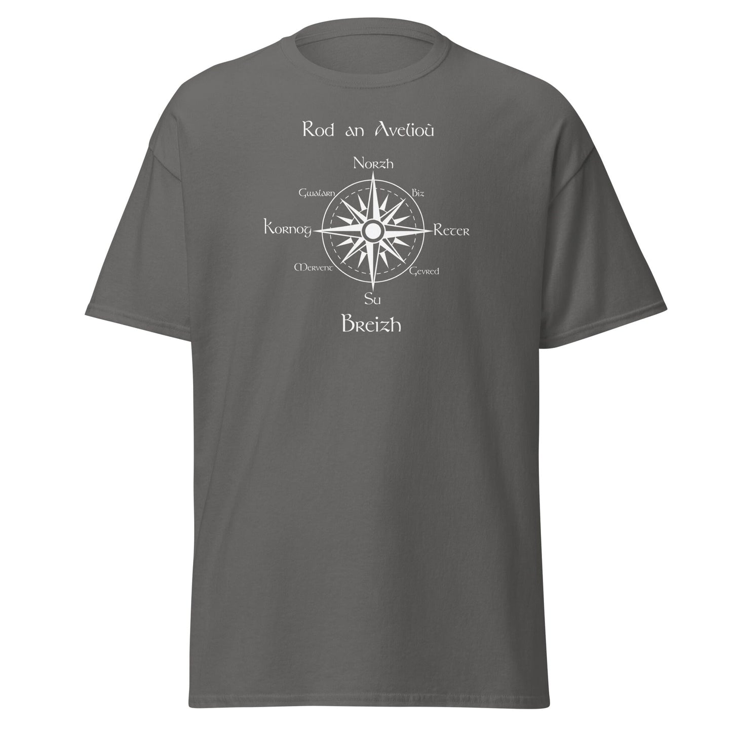 T-shirt homme rod an avelioù t-shirt Bevet Breizh Anthracite S 