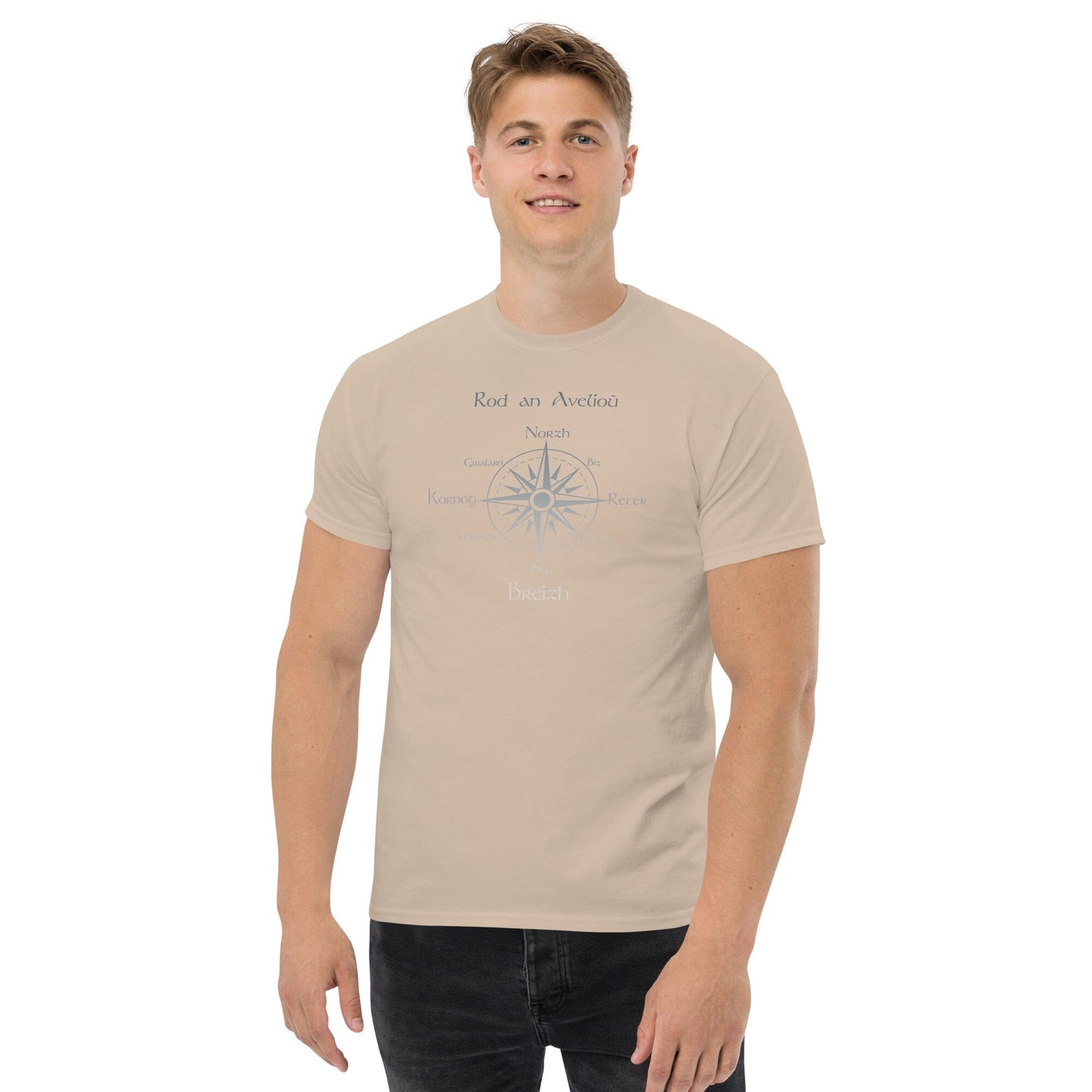 T-shirt homme rod an avelioù t-shirt Bevet Breizh Sable S 