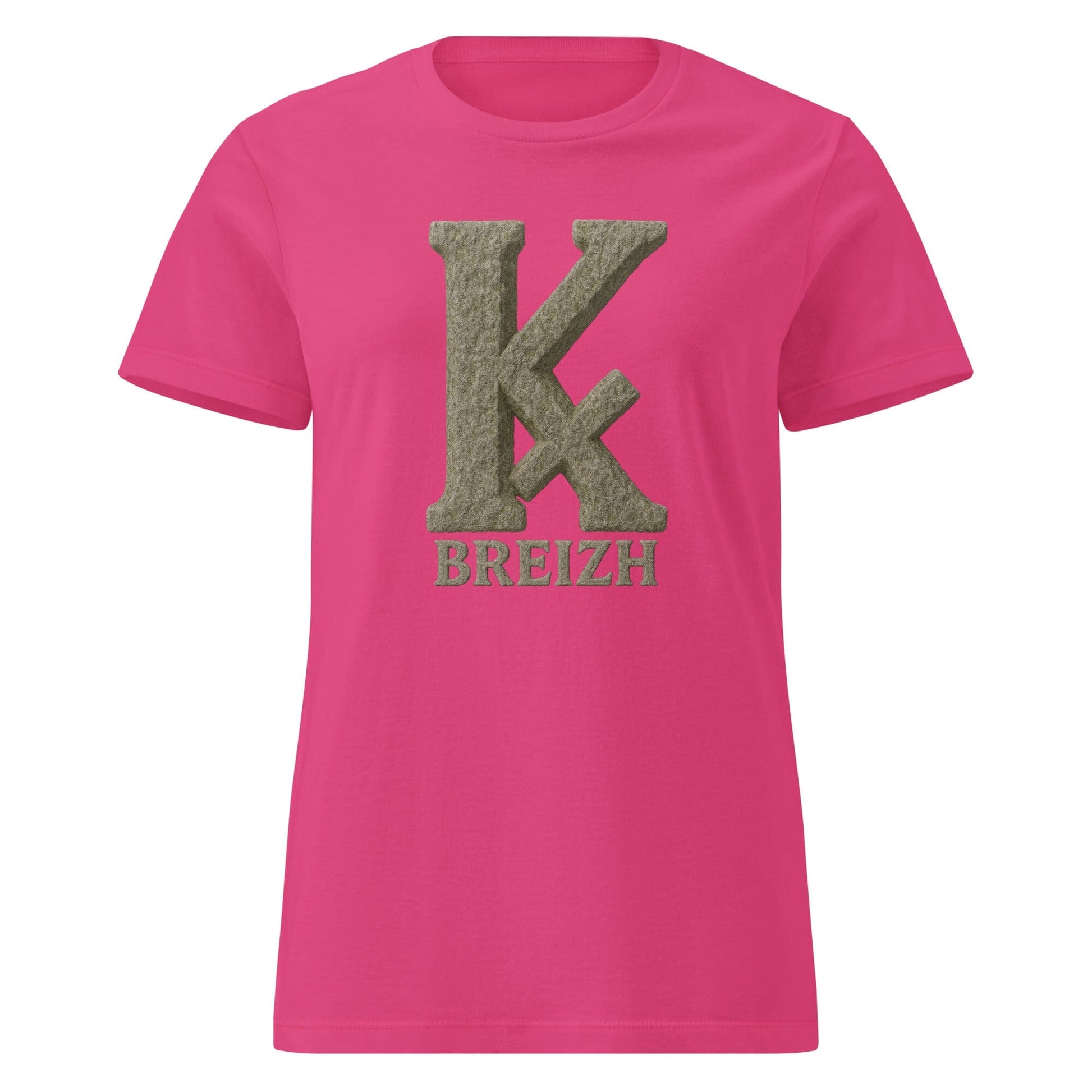 T-shirt K barré pour femme t-shirt Bevet Breizh Heliconia S 