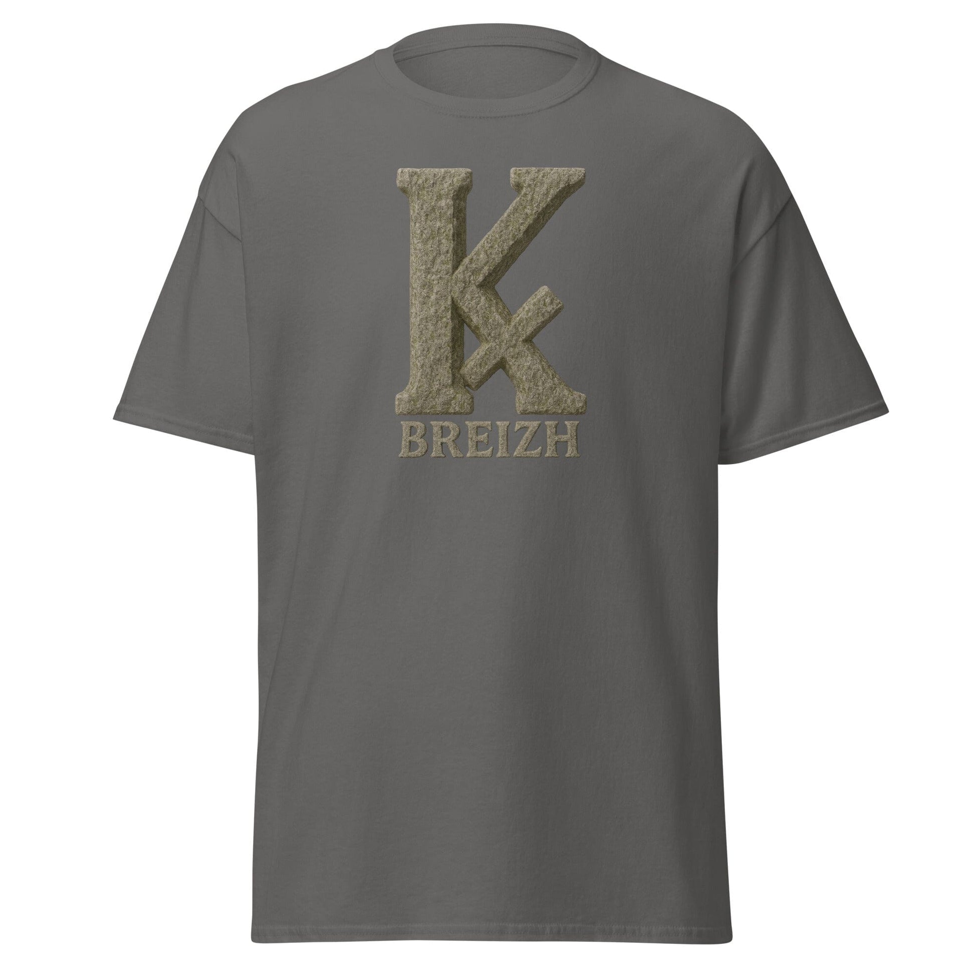 T-shirt K barré pour homme t-shirt Bevet Breizh Anthracite S 