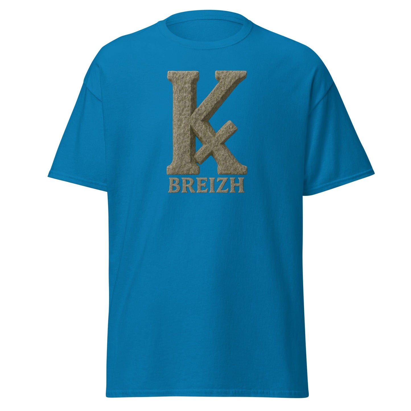 T-shirt K barré pour homme t-shirt Bevet Breizh Saphir S 