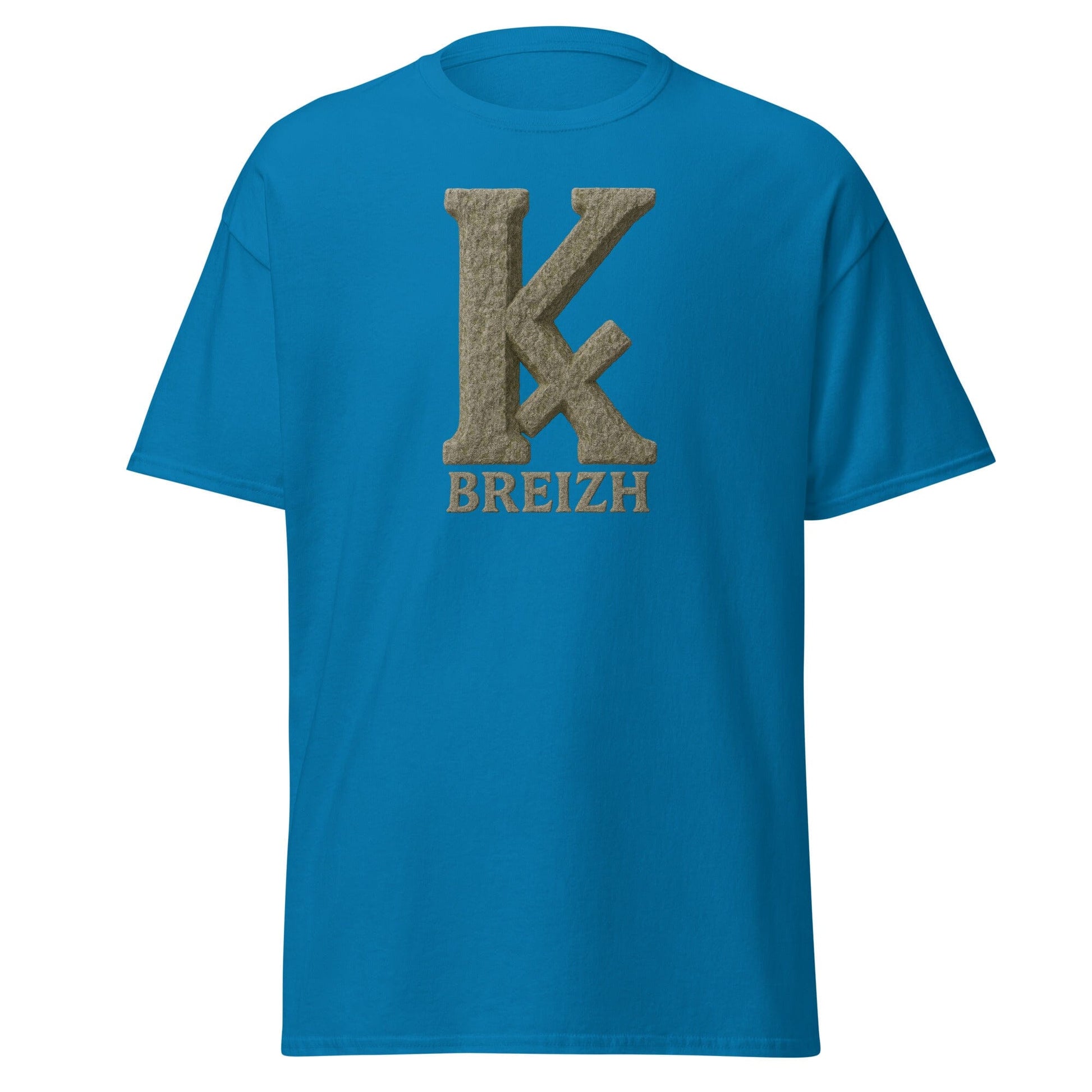 T-shirt K barré pour homme t-shirt Bevet Breizh Saphir S 