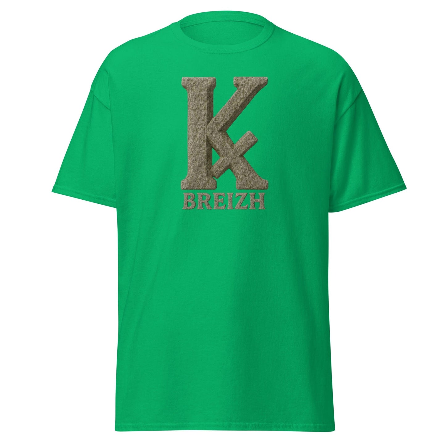 T-shirt K barré pour homme t-shirt Bevet Breizh Vert menthe S 