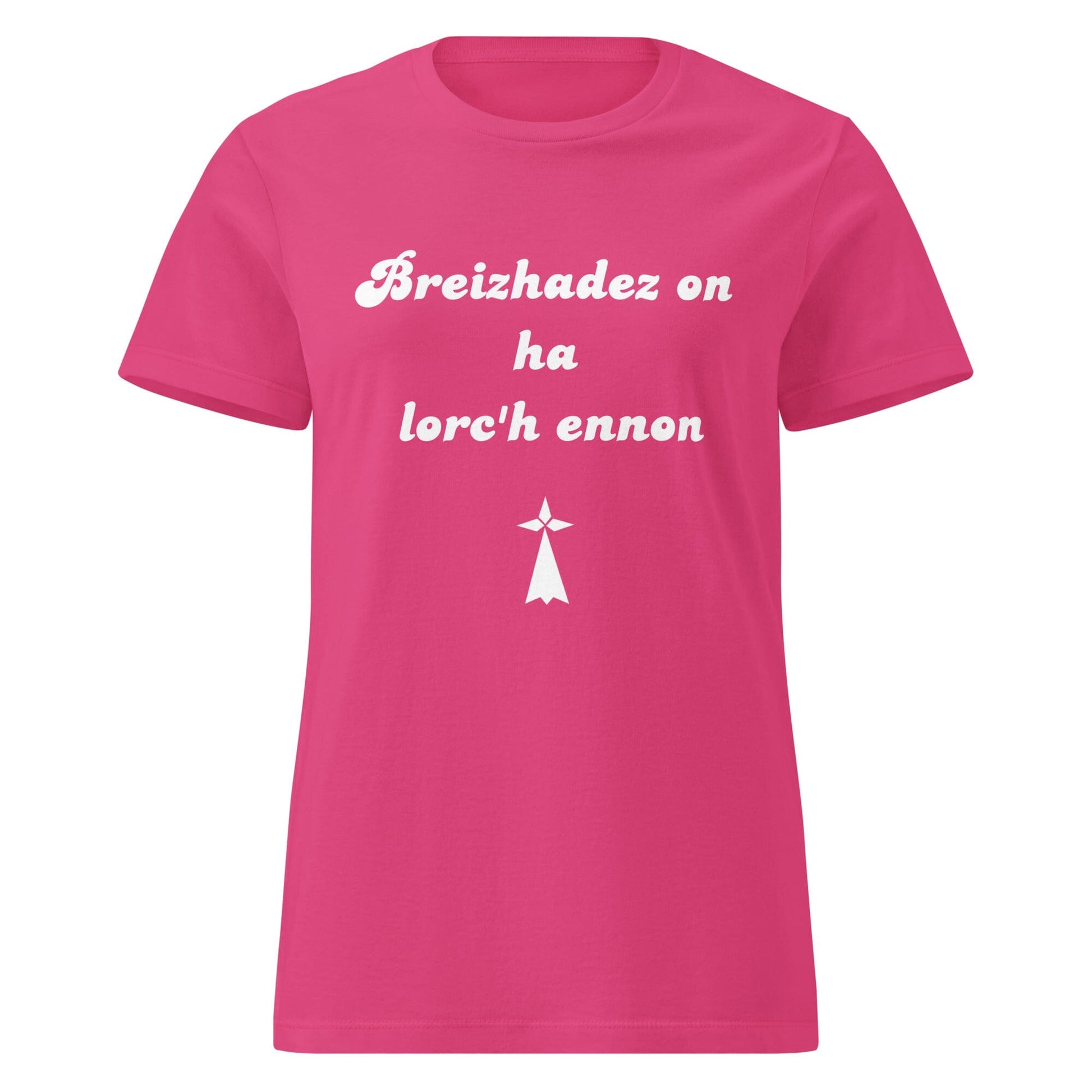T-shirt pour femme breizhadez on ha lorc'h ennon t-shirt Bevet Breizh Heliconia S 