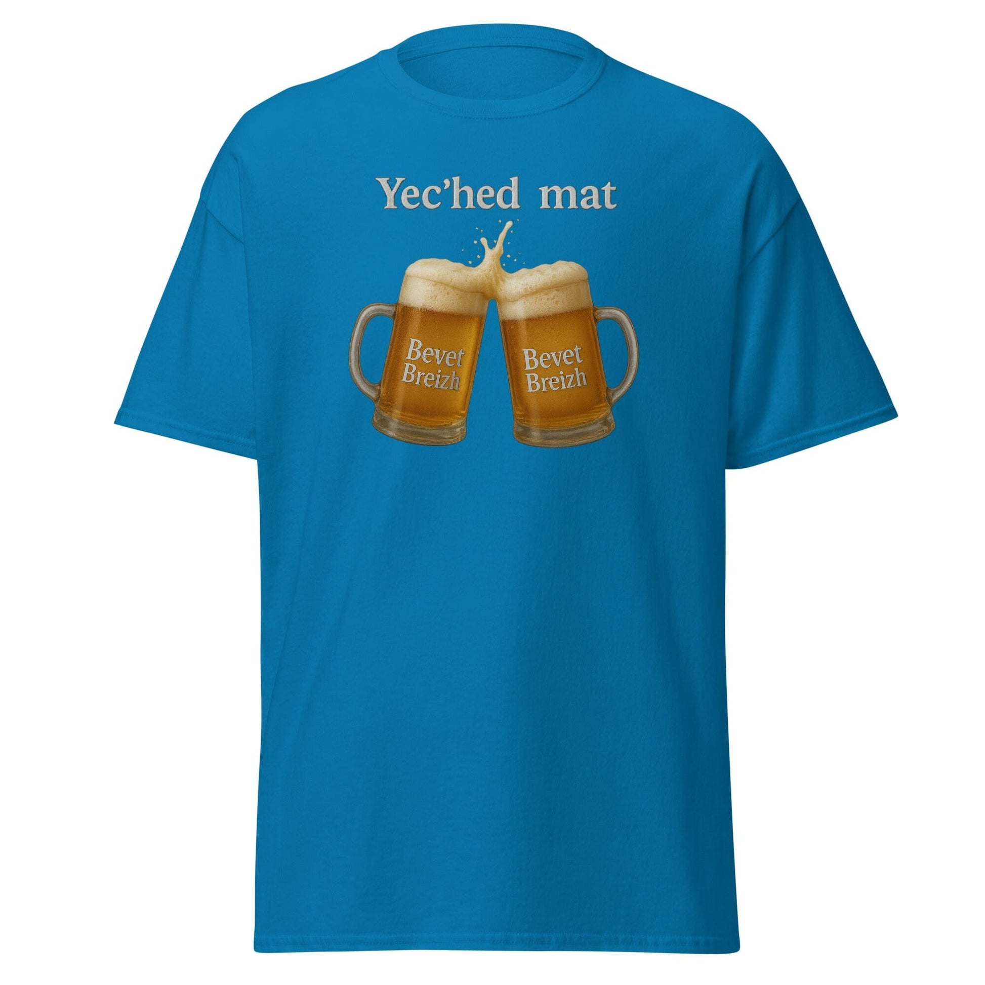 T-shirt Yec'hed mat t-shirt Bevet Breizh Saphir S 
