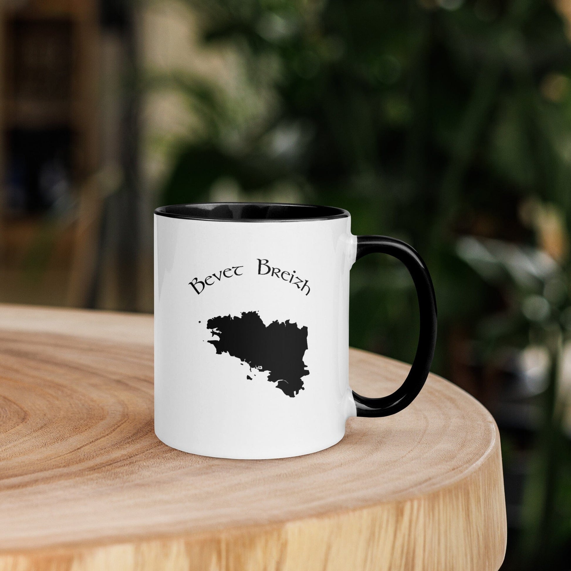 Tasse à Intérieur coloré Bevet Breizh Bevet Breizh Noir 11 oz 