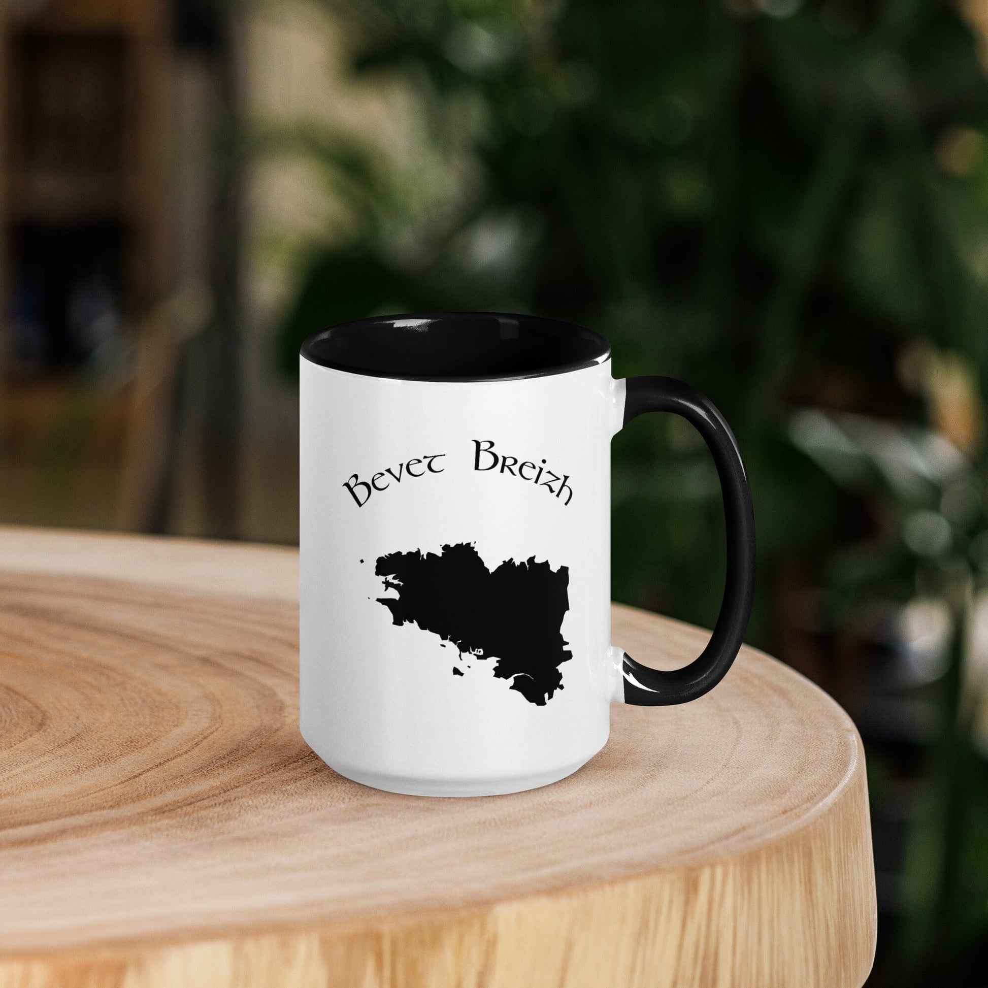 Tasse à Intérieur coloré Bevet Breizh Bevet Breizh Noir 15 oz 