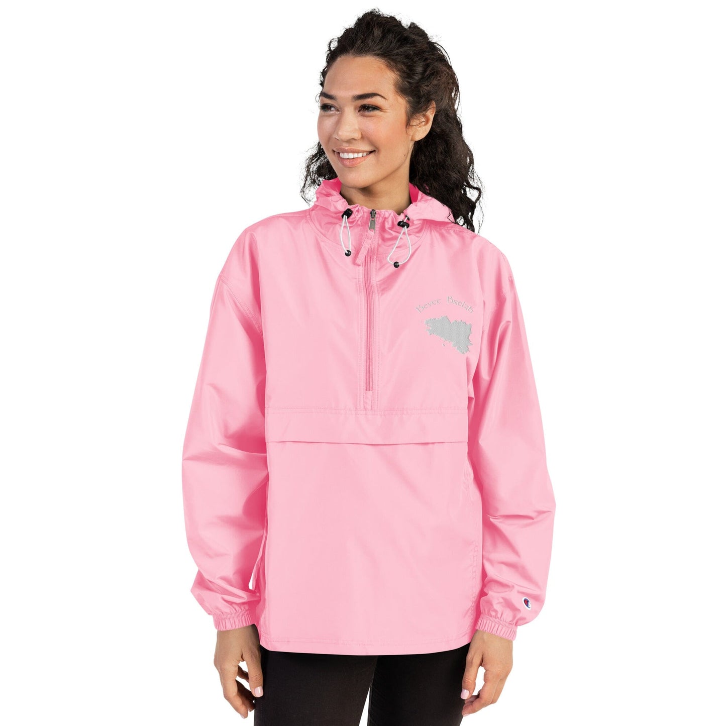 Veste Pliable Brodée Champion bevet breizh Bevet Breizh Pink Candy S 