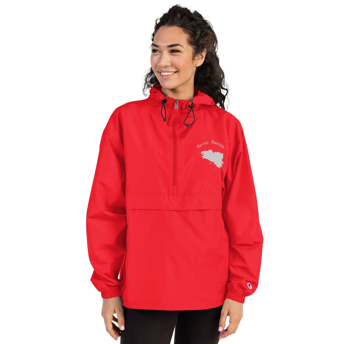 Veste Pliable Brodée Champion bevet breizh Bevet Breizh Scarlet S 