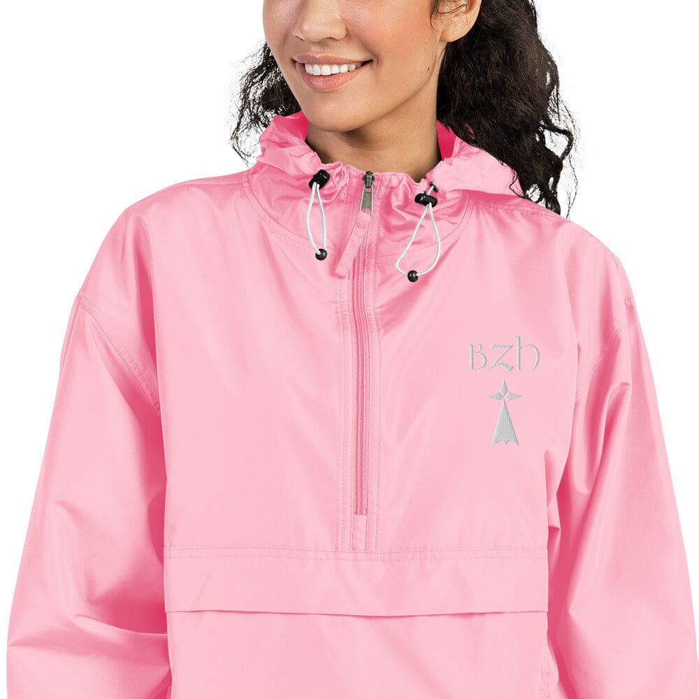 Veste Pliable Brodée Champion BZH Bevet Breizh Pink Candy S 